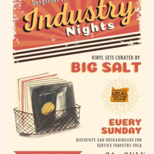 Retro Industry Night Flyer 1